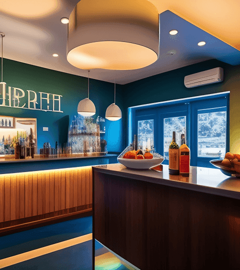 Small Basement Bar Designs